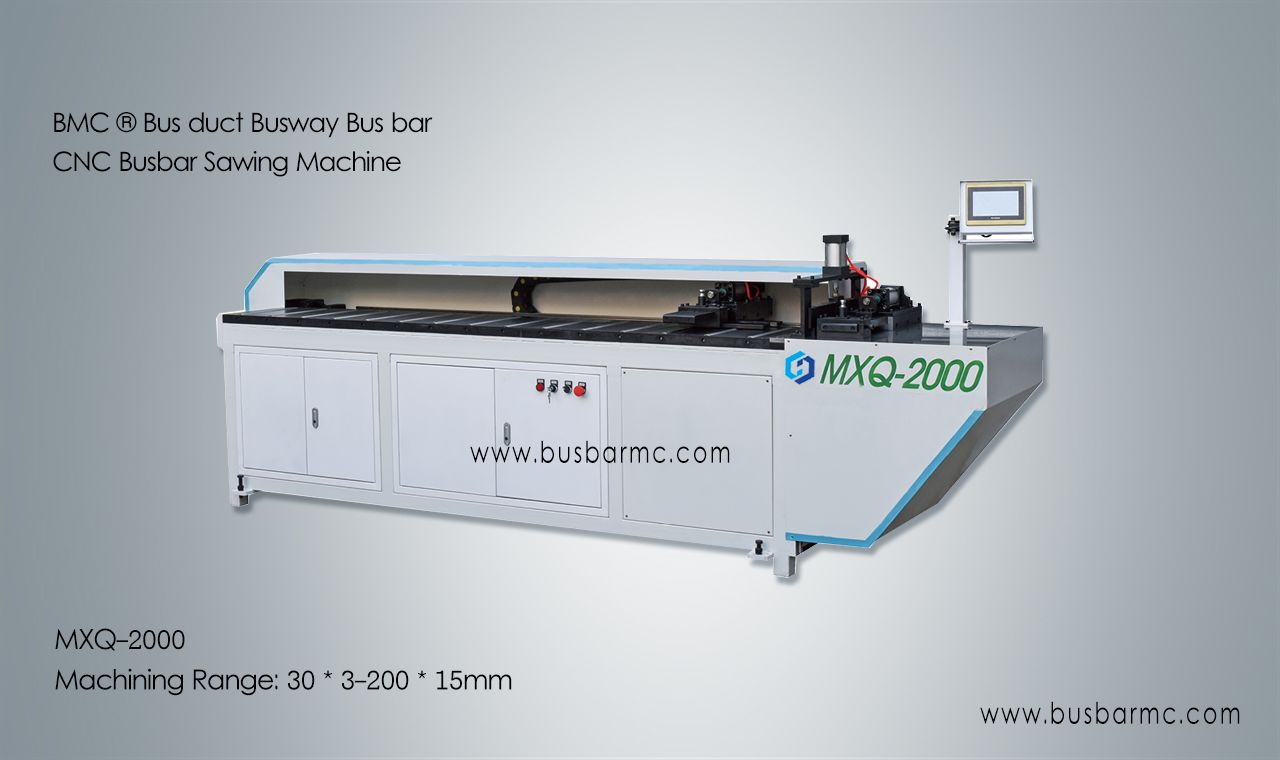 LJMC ® CNC busbar copper bus bar sawing machine